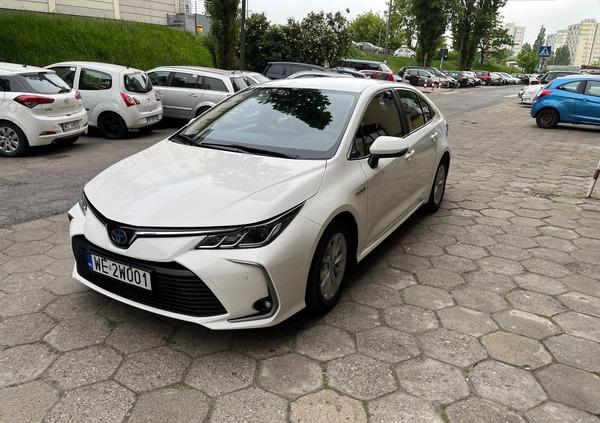 Toyota Corolla cena 89900 przebieg: 32000, rok produkcji 2021 z Warszawa małe 277